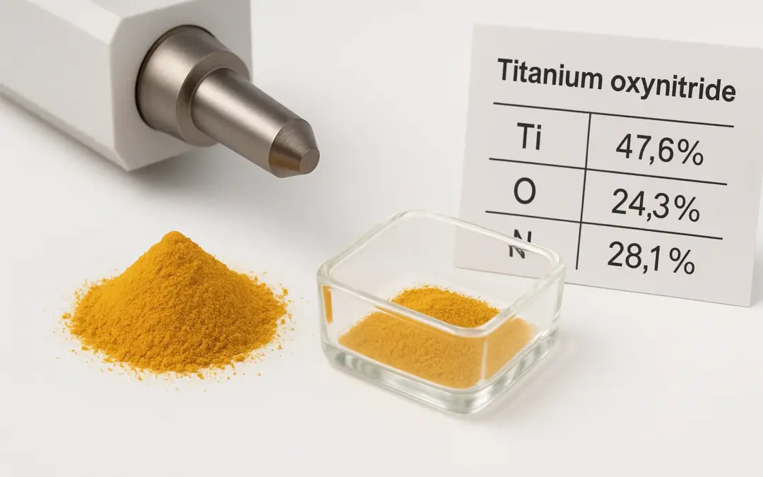Analyse Quantitative de l’Oxynitrure de Titane