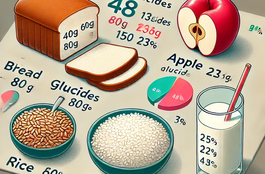 Calcul des Pourcentages de Glucides