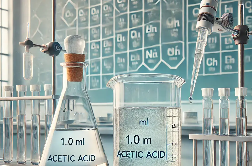 Titrage d’Acide Acétique avec NaOH