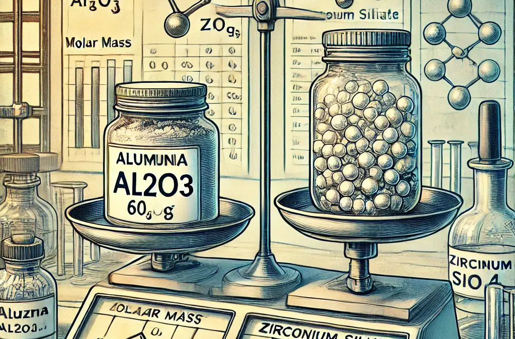 Calcul de la composition molaire d’une céramique