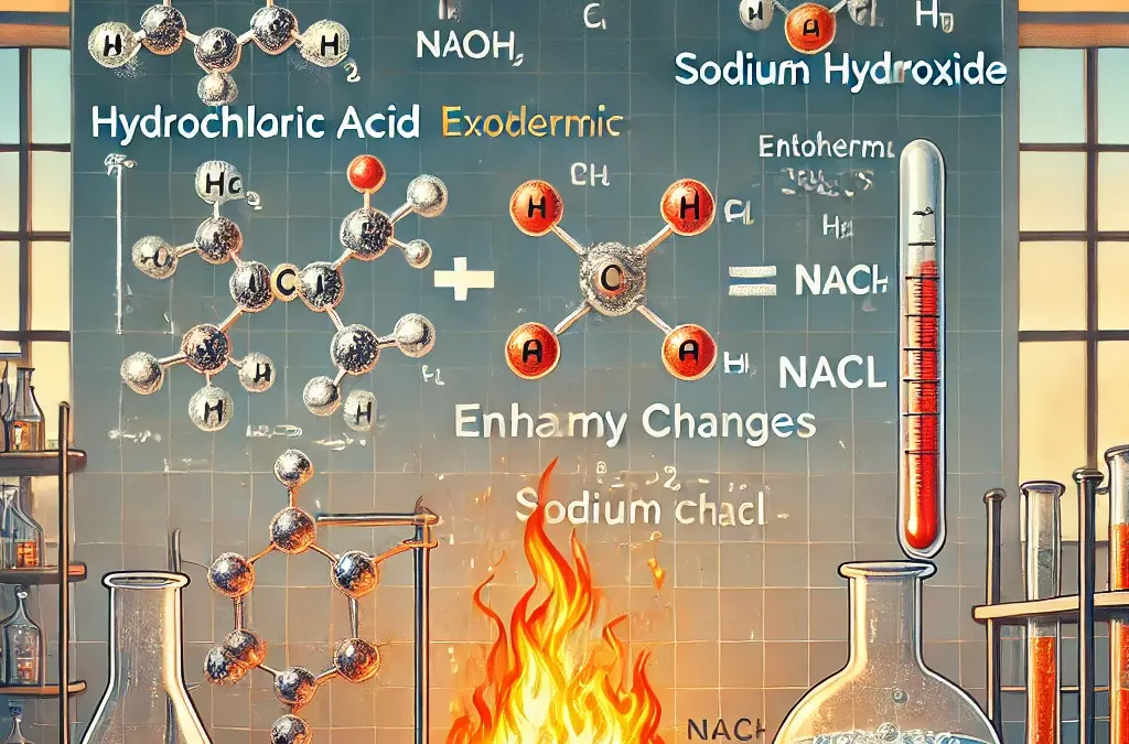 Calcul de l’enthalpie de réaction