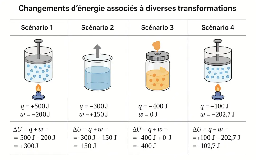 Analyse de l’Énergie Interne