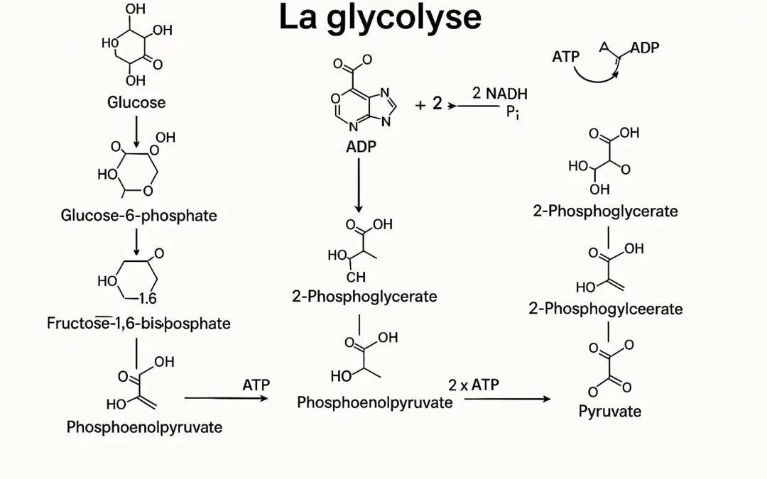 Calcul du Bilan de la Glycolyse