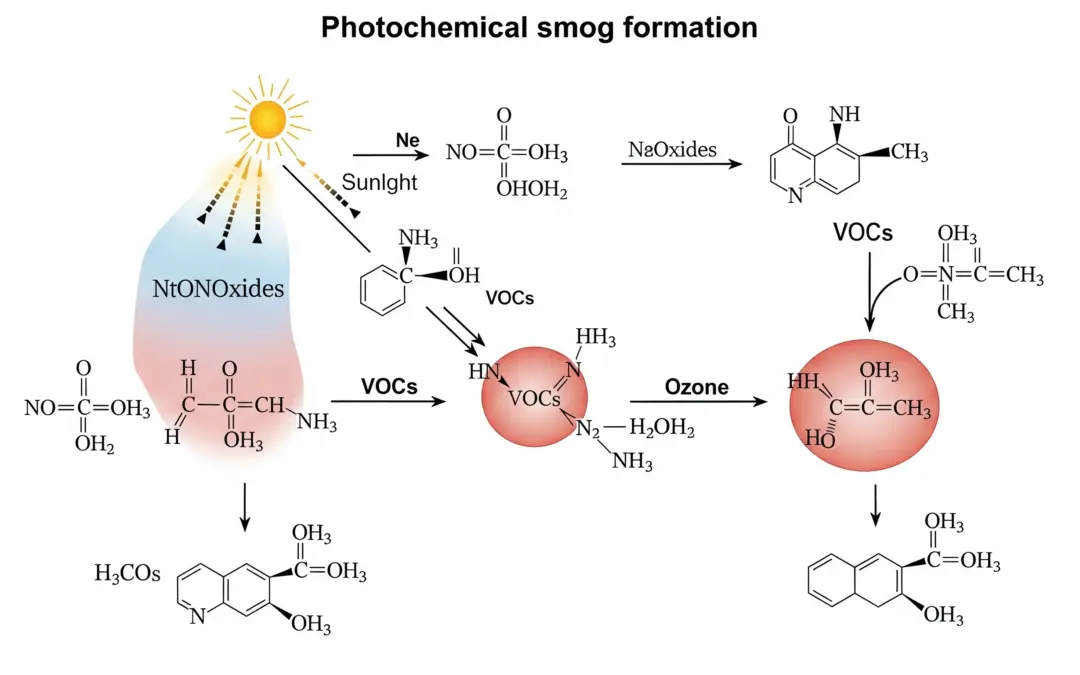 Formation du Smog Photochimique