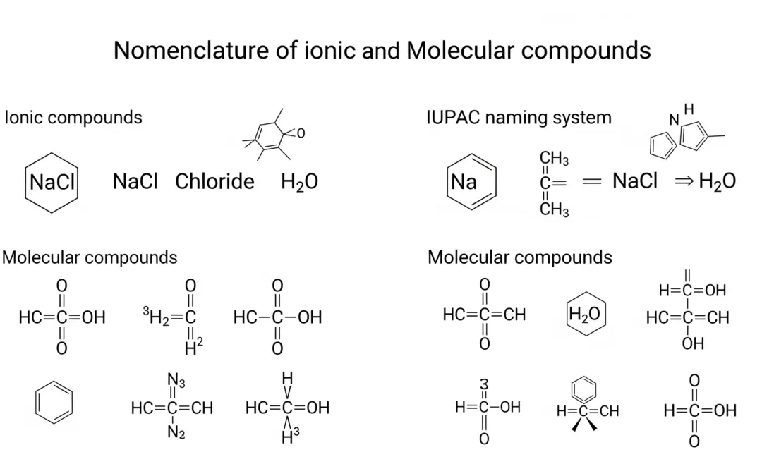 Nomenclature des Composés Ioniques et Moléculaires