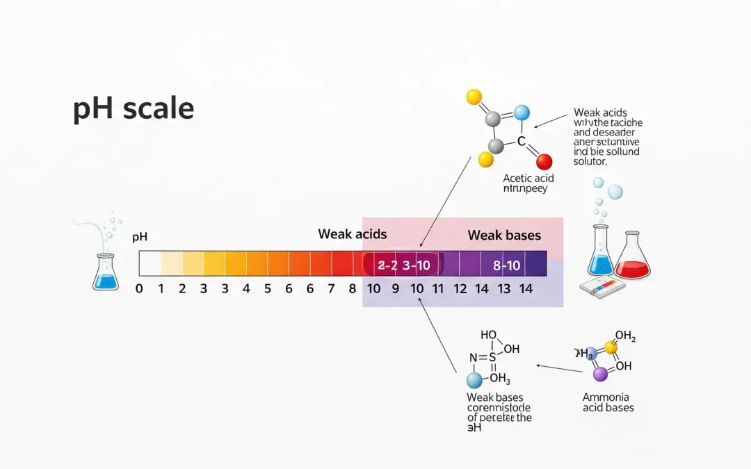 PH des Solutions Acides et Basiques Faibles