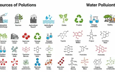 Pollution de l’eau : sources et types de polluants