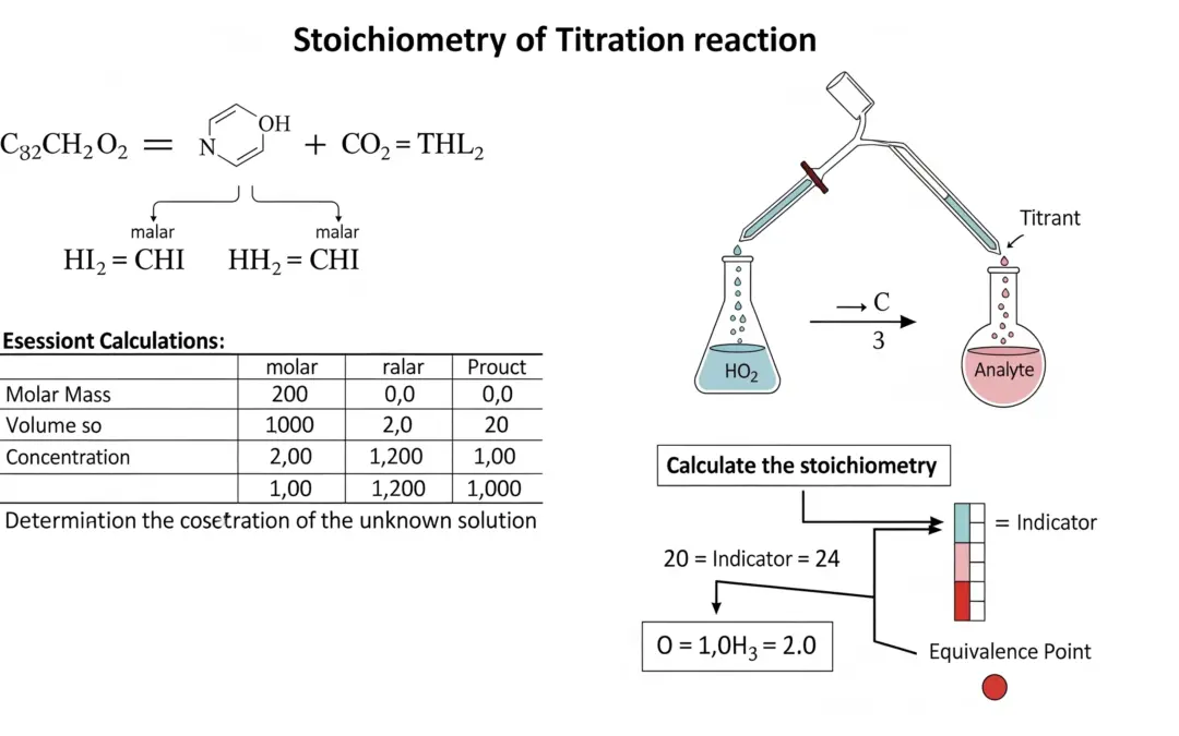 Stœchiométrie d’une Réaction de Titrage