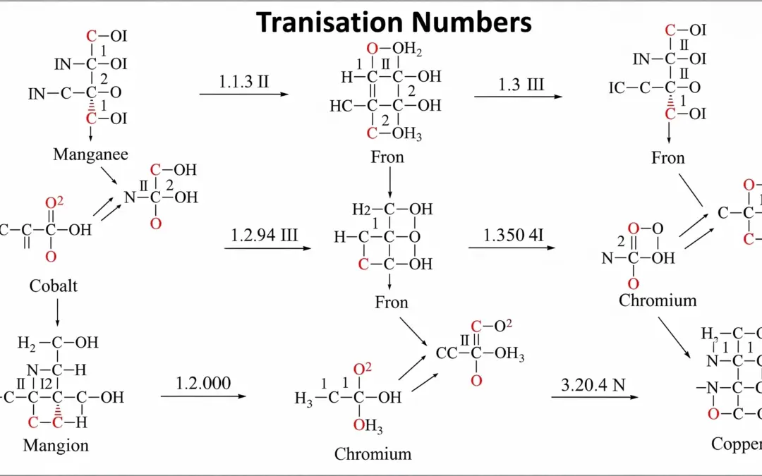 Calcul du nombre d’oxydation des métaux