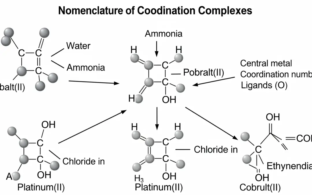  Nomenclature des complexes de coordination
