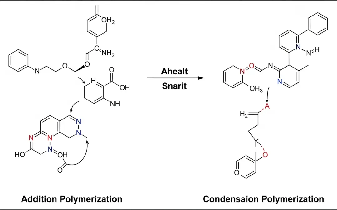 Polymérisation : addition et condensation