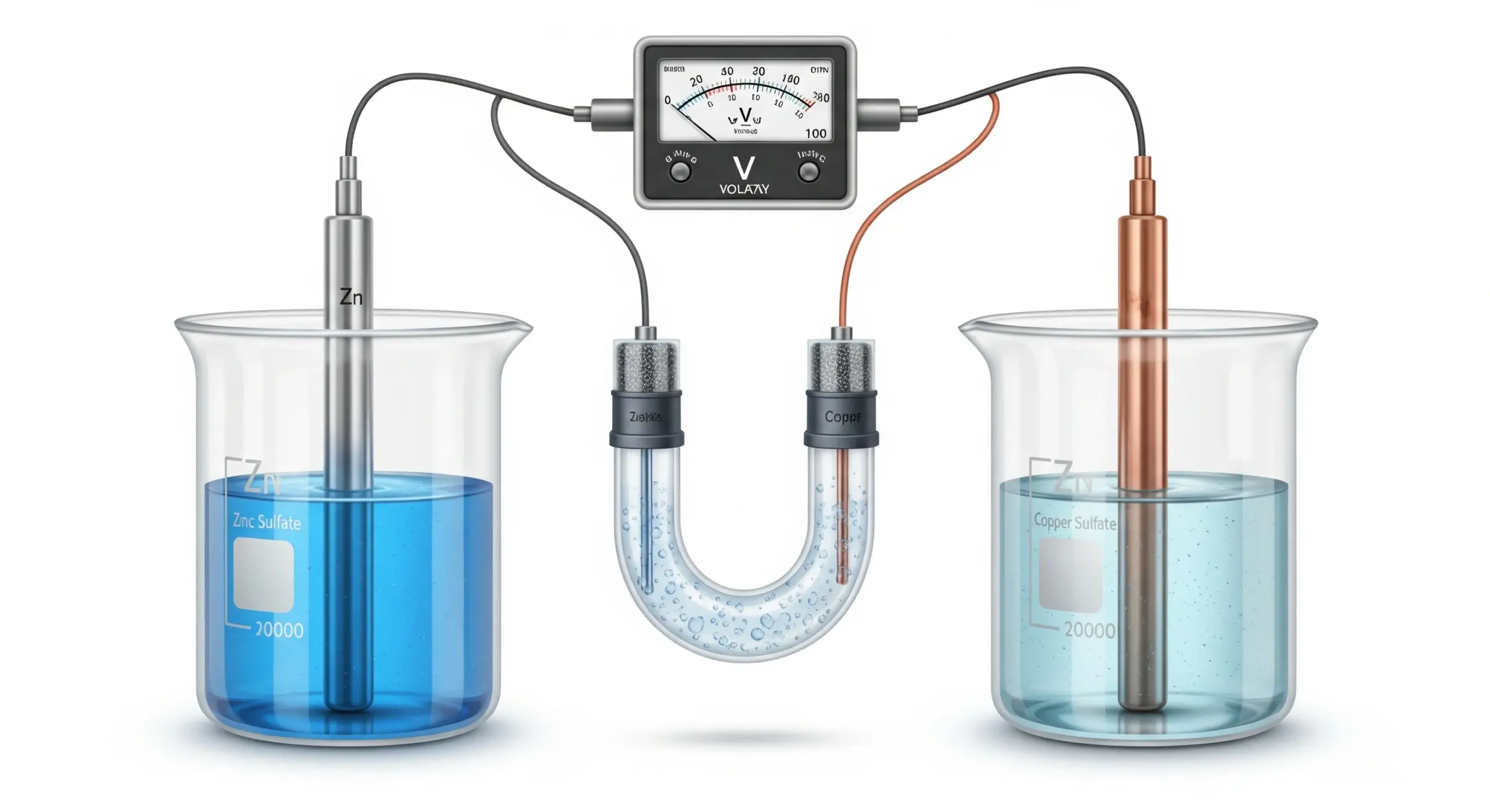 Piles Galvaniques et Potentiel Standard  étude de chimie